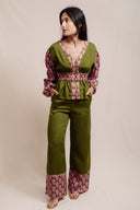 PANTALON NO DRAMA - OLIVE