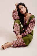 PANTALON NO DRAMA - OLIVE