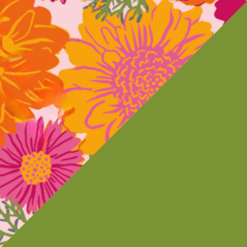 Fleurs/Pistache