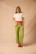 LE PANTALON SOUS LE SOLEIL - PISTACHE