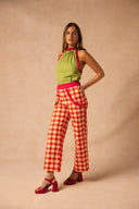 ENSEMBLE DANSE AVEC MOI SOUS LE SOLEIL - PISTACHE / VICHY