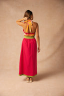 ENSEMBLE DANSE AVEC MOI PARMI LES FLEURS - FLEURS / FRAMBOISE