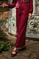 PANTALON AFTER BREAK UP - PRUNE